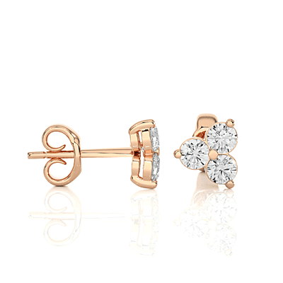 Tara Trinity Radiance – Diamond Studs Tara Trinity Radiance – Diamond Studs