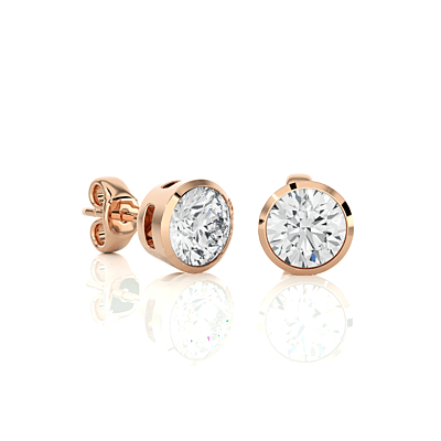 Tara Crown Glow – Halo Diamond Studs Tara Crown Glow – Halo Diamond Studs