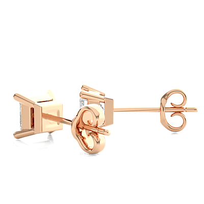Tara Square Spark – Diamond Studs Tara Square Spark – Diamond Studs