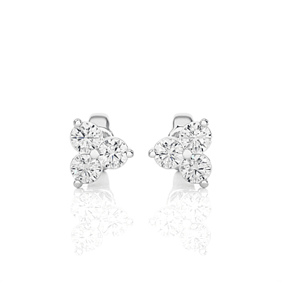 Tara Trinity Radiance – Diamond Studs Tara Trinity Radiance – Diamond Studs