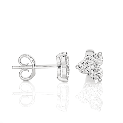 Tara Trinity Radiance – Diamond Studs Tara Trinity Radiance – Diamond Studs