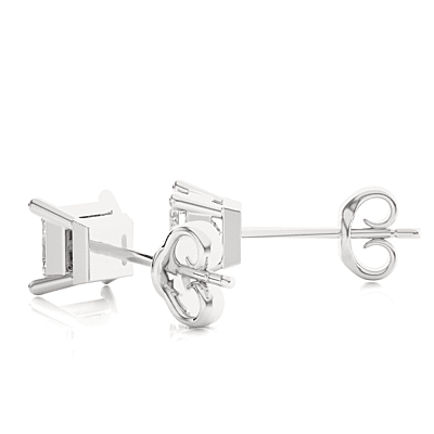 Tara Square Spark – Diamond Studs Tara Square Spark – Diamond Studs