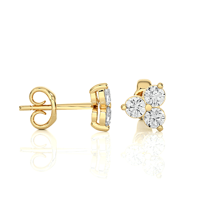 Tara Trinity Radiance – Diamond Studs Tara Trinity Radiance – Diamond Studs