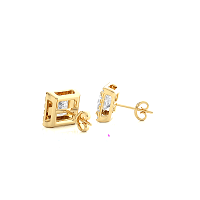 Tara Crown Glow – Halo Diamond Studs Tara Crown Glow – Halo Diamond Studs